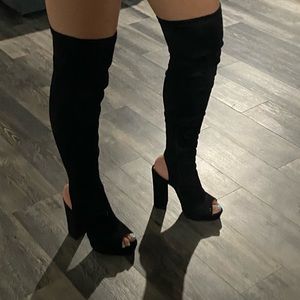 Over the knee boots